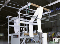 Towel making machine - The German SCHMALEDURATE Length Hemming machine